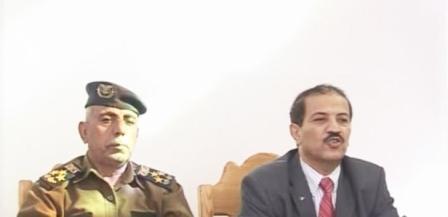 هشام شرف يلقي محاضرة أمام الدفعة الأولى لمنتسبات كلية  الشرطة